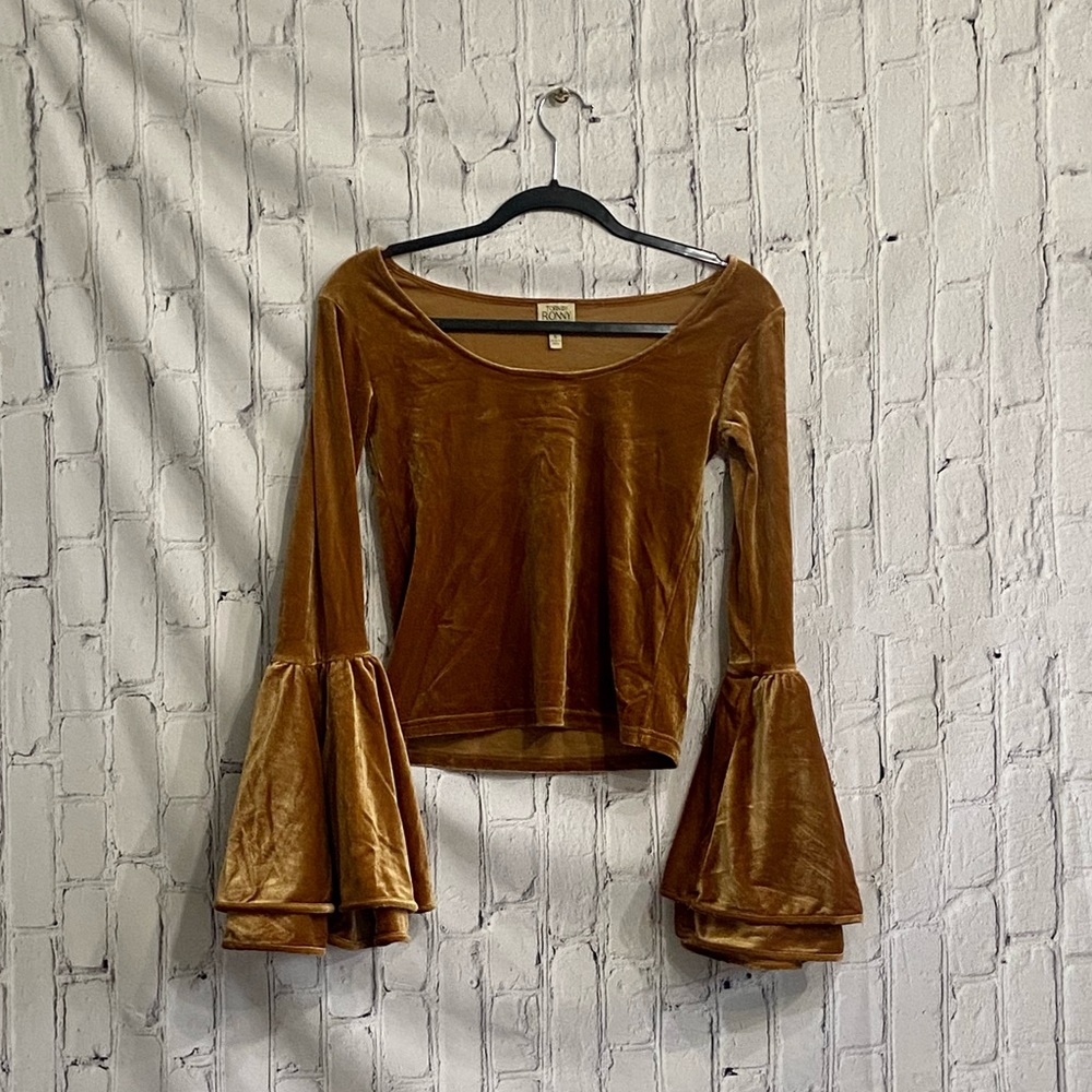 Velvet blouse